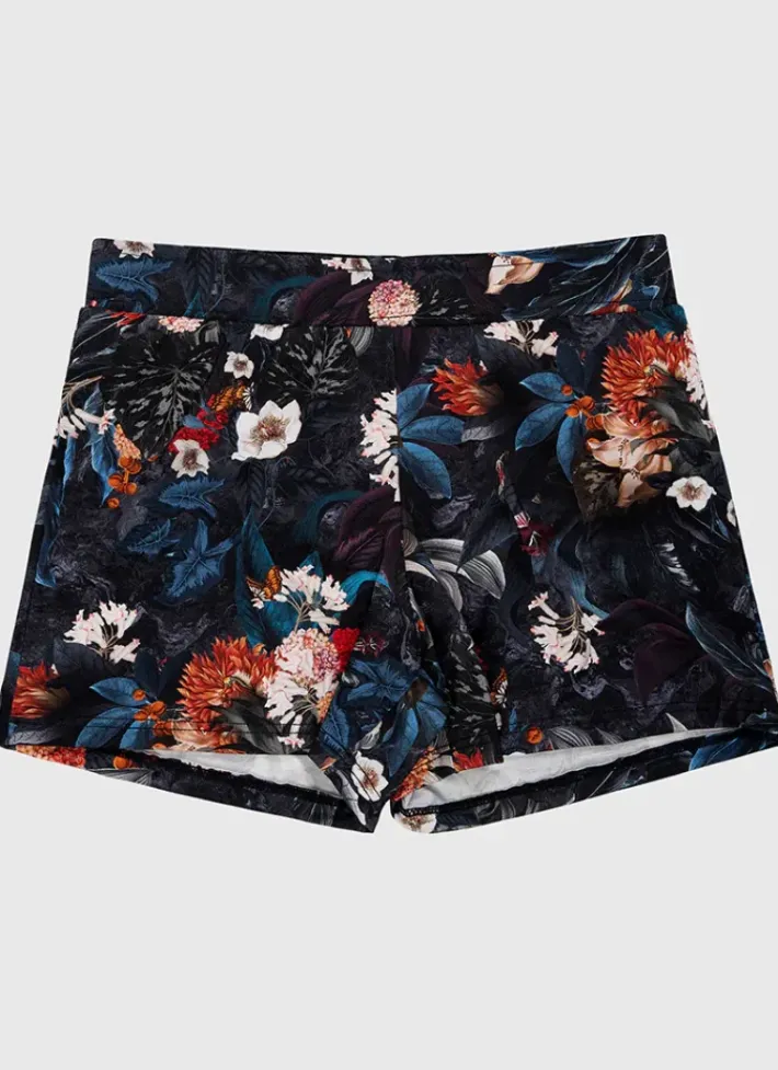 Kids Aqua Blu Lycra Swim Shorts