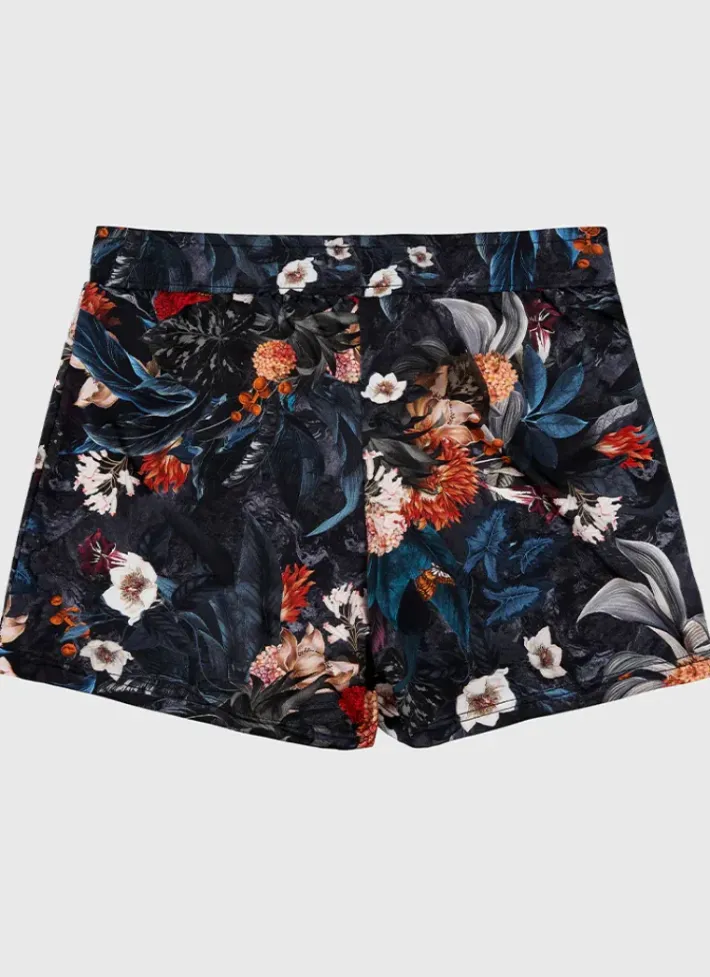 Kids Aqua Blu Lycra Swim Shorts