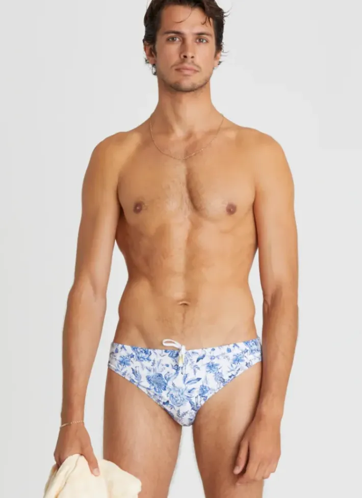 Aqua Blu Racer Briefs