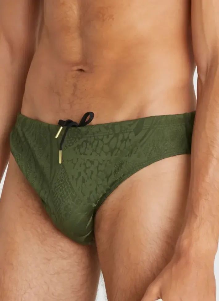 Aqua Blu Back to Basics Racer Briefs