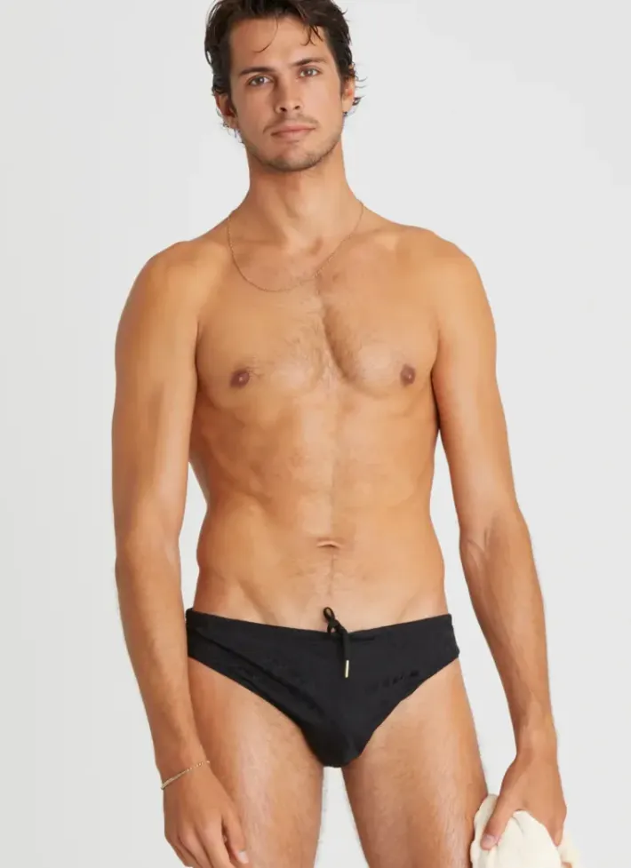 Aqua Blu Back to Basics Racer Briefs