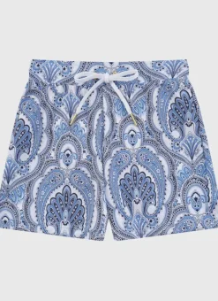 Kids/BOY Aqua Blu Lycra Swim Shorts