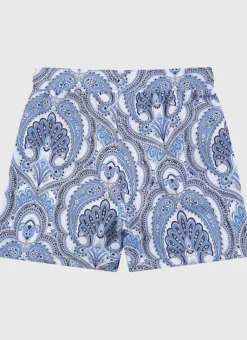 Kids/BOY Aqua Blu Lycra Swim Shorts