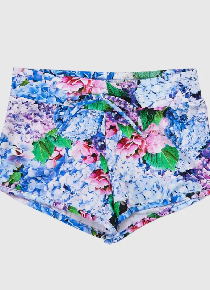 Kids Aqua Blu Lycra Boardshorts