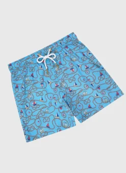 Kids/BOY Aqua Blu Boardshorts