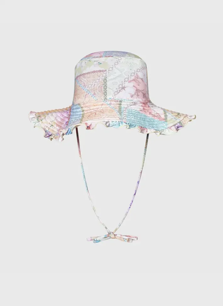 Kids Aqua Blu Lycra Hat