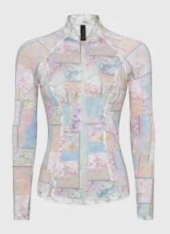 Women Aqua Blu Lyla Rash Guard