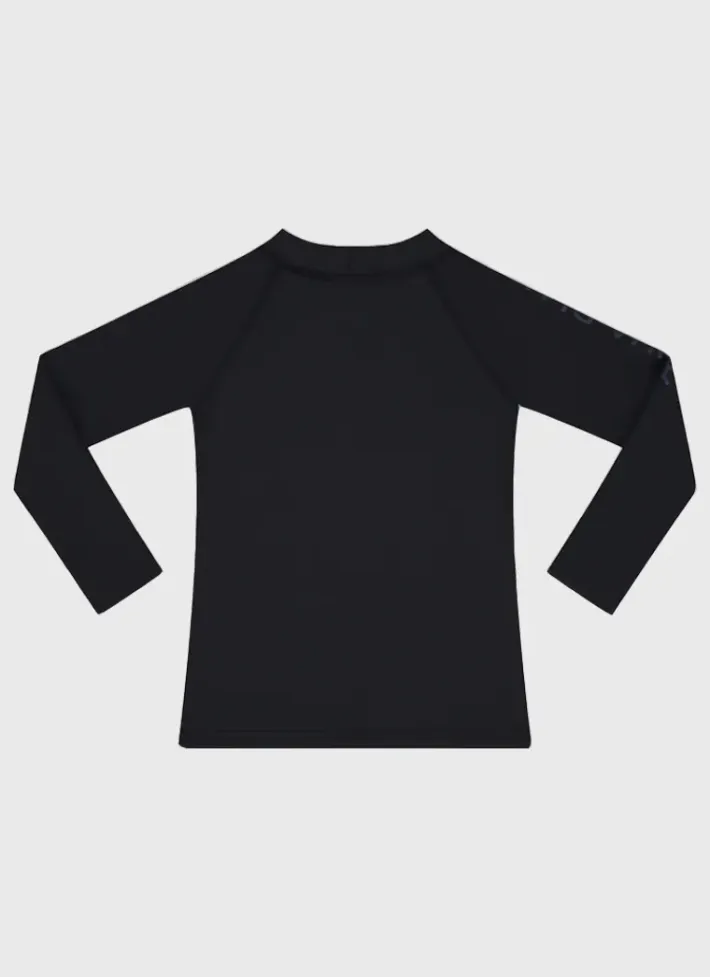 Kids/BOY Aqua Blu Building Blocks Long Sleeve Rash Vest