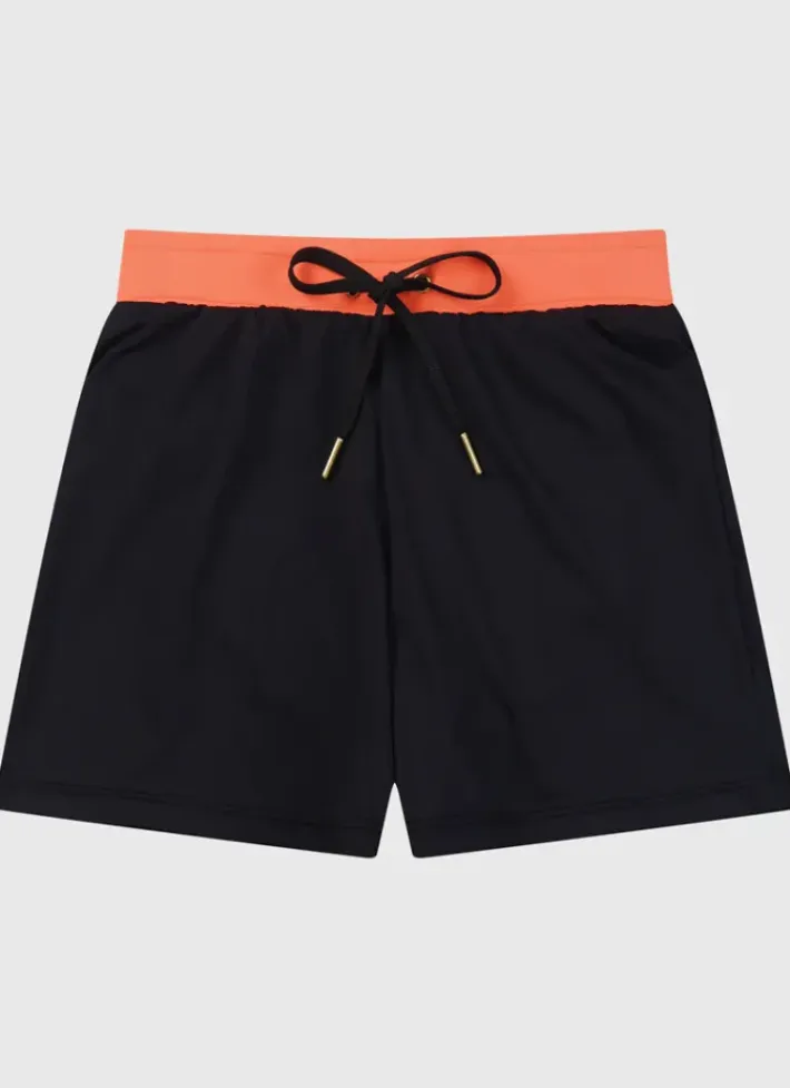 Kids/BOY Aqua Blu Building Blocks Lycra Swim Shorts