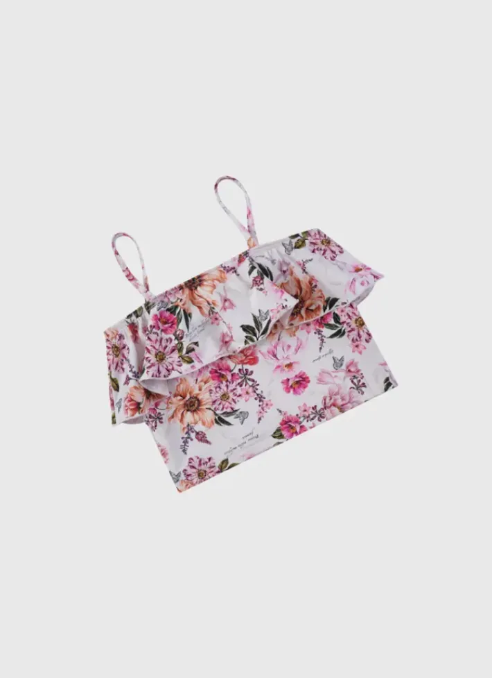 Kids Aqua Blu Tankini Set
