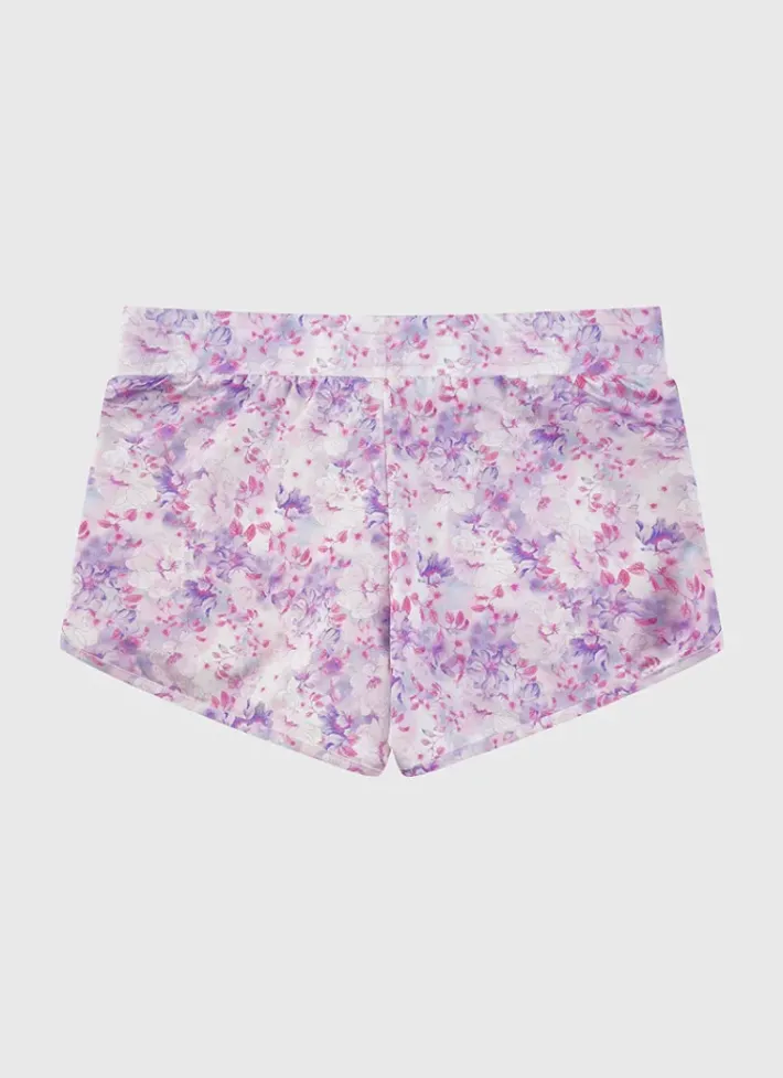 Kids Aqua Blu Lycra Boardshorts