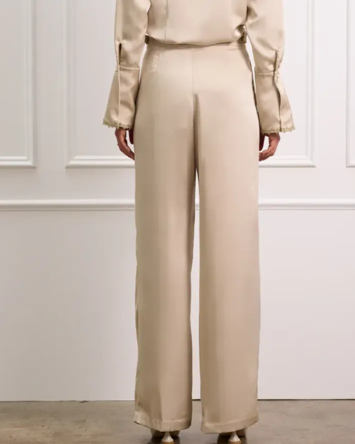 Women Aqua Blu Éclat Chloe Pants