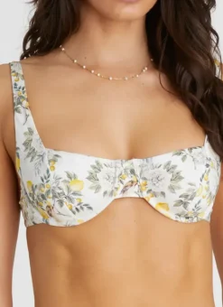 Women Aqua Blu Zara Balconette