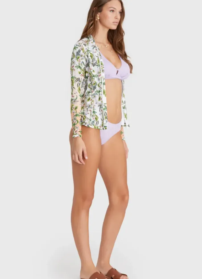 Women Aqua Blu Lyla Rash Guard