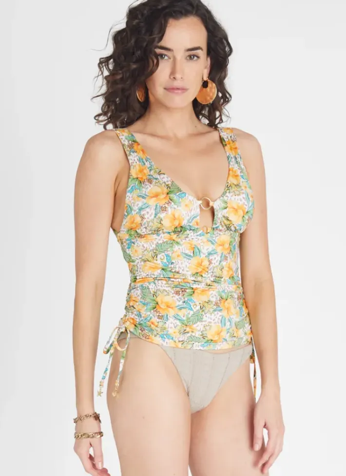 Women Aqua Blu Katie Tankini