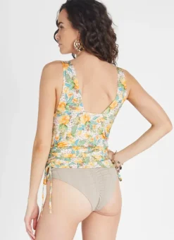 Women Aqua Blu Katie Tankini