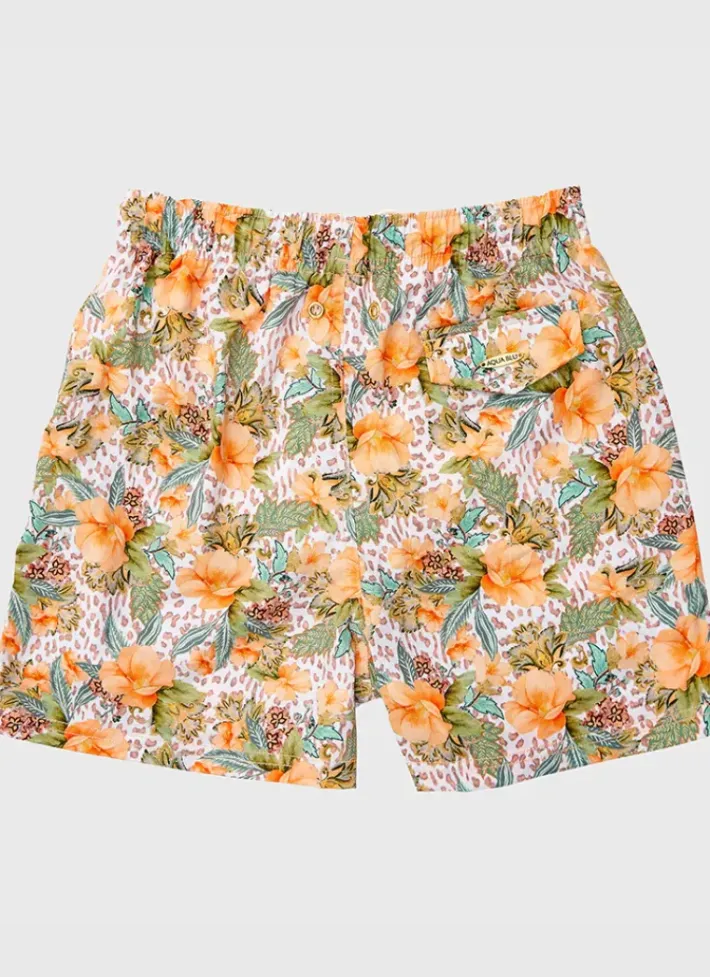 Kids/BOY Aqua Blu Running Shorts