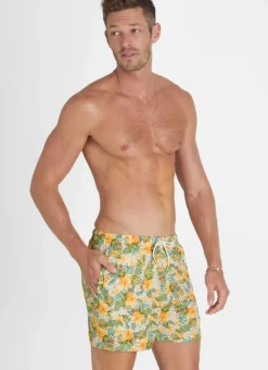 Aqua Blu Running Shorts
