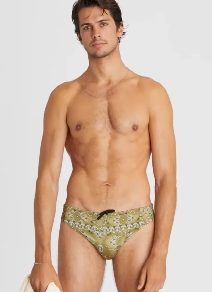 Aqua Blu Racer Briefs