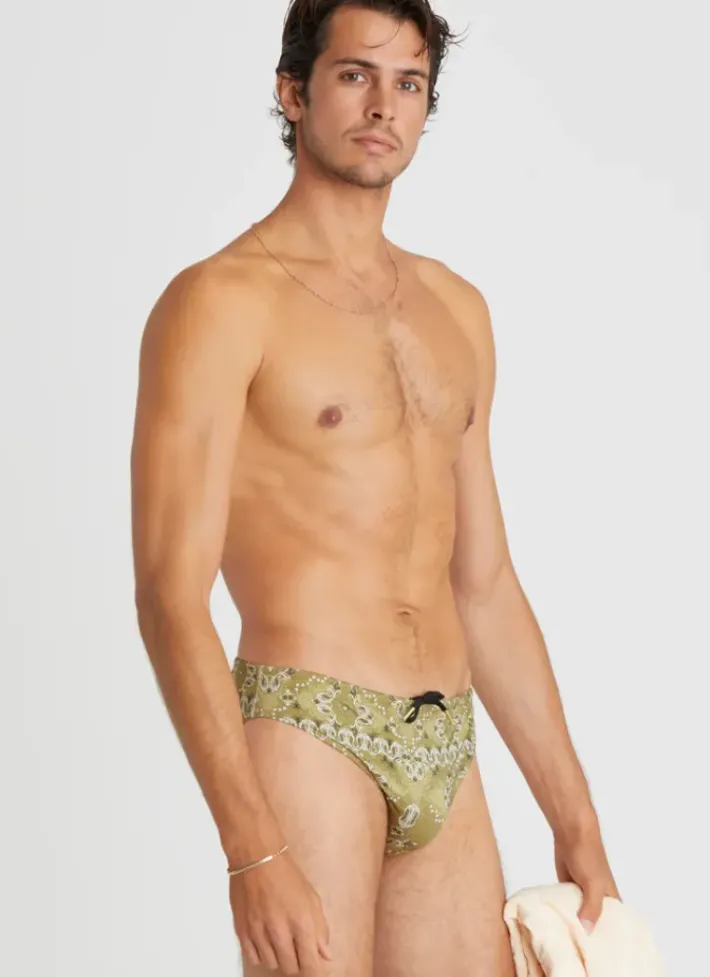 Aqua Blu Racer Briefs