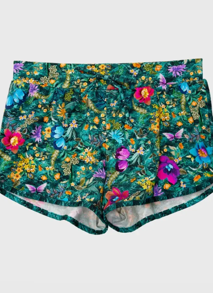 Kids Aqua Blu Lycra Boardshorts