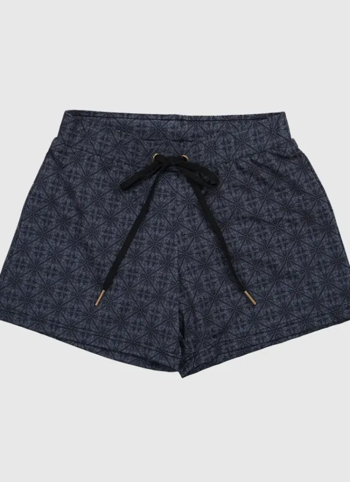 Kids Aqua Blu Eros Lycra Swim Shorts