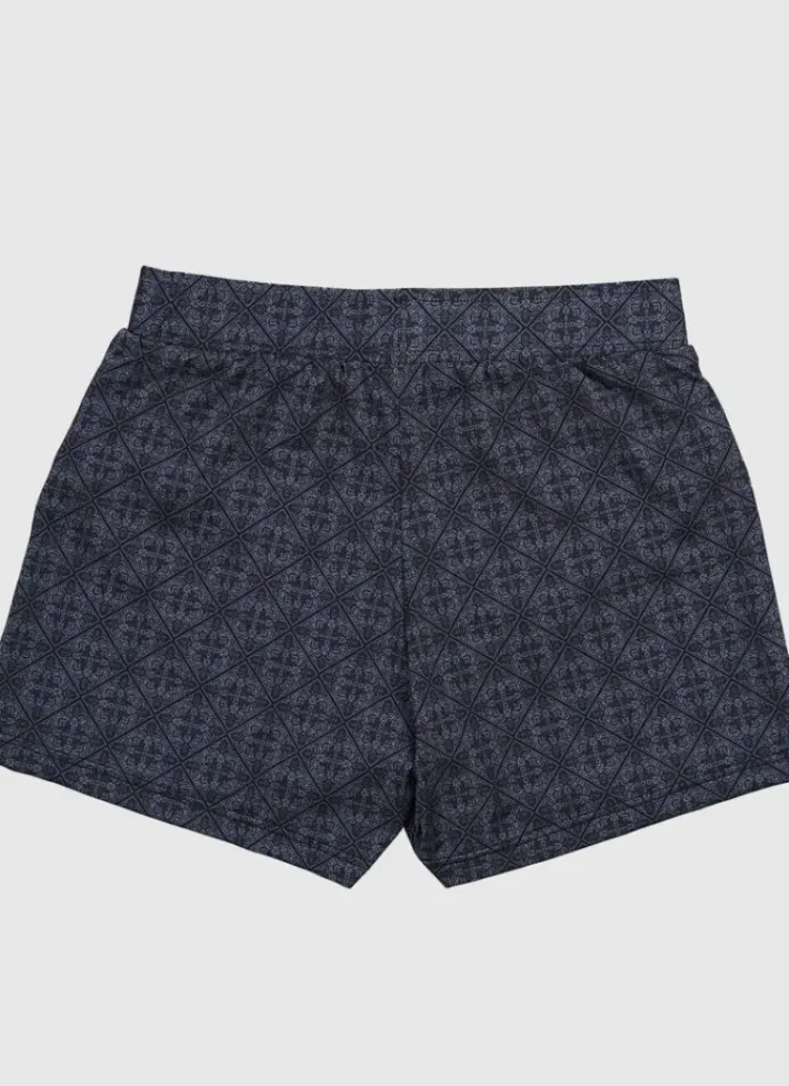 Kids Aqua Blu Eros Lycra Swim Shorts