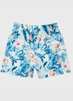 Kids/BOY Aqua Blu Running Shorts