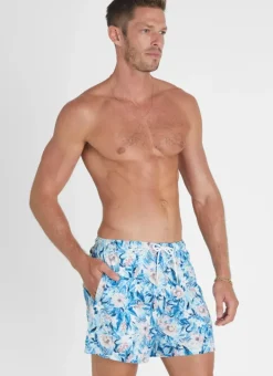Aqua Blu Running Shorts