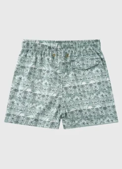 Kids/BOY Aqua Blu Boardshorts