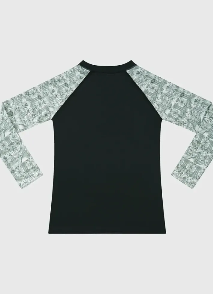Kids/BOY Aqua Blu Long Sleeve Rash Vest