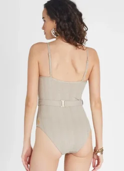 Women Aqua Blu Fawn Hannah One Piece