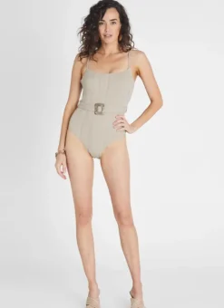 Women Aqua Blu Fawn Hannah One Piece