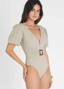 Women Aqua Blu Fawn Patricia One Piece