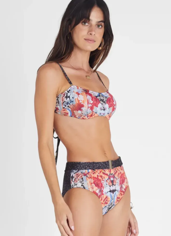 Women Aqua Blu Sara Bikini Top