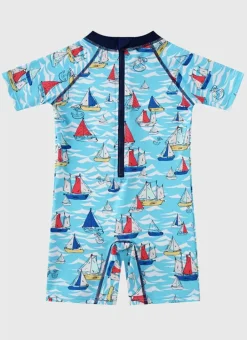 Kids/BOY Aqua Blu Sunsuit