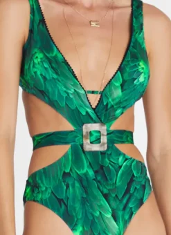 Women Aqua Blu Daniela One Piece