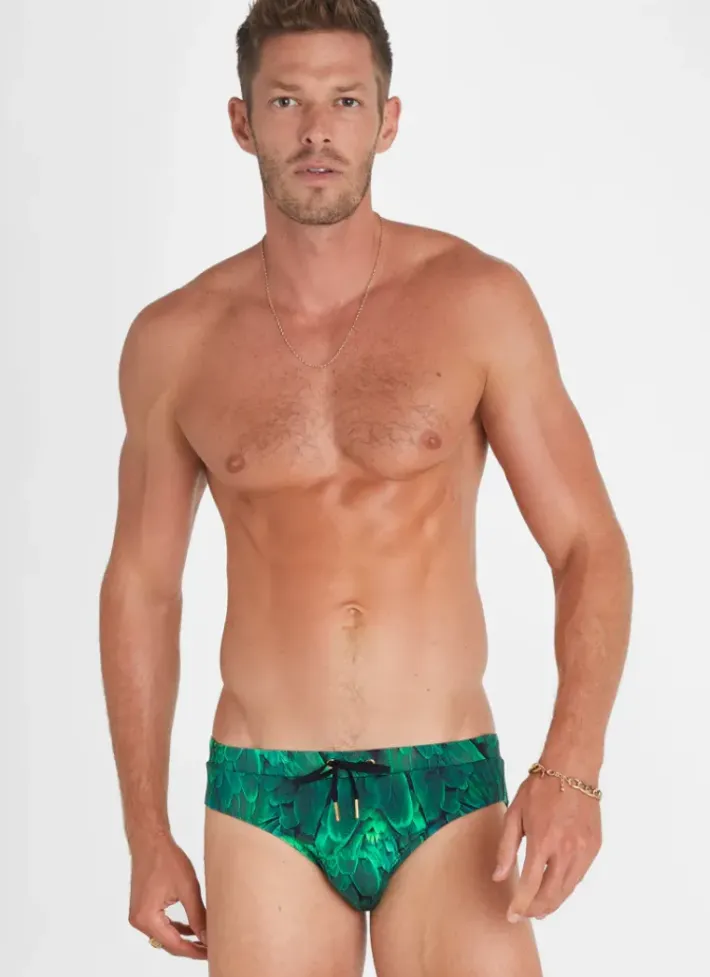 Aqua Blu Racer Briefs