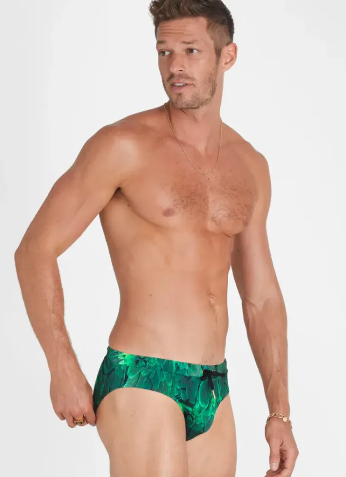 Aqua Blu Racer Briefs