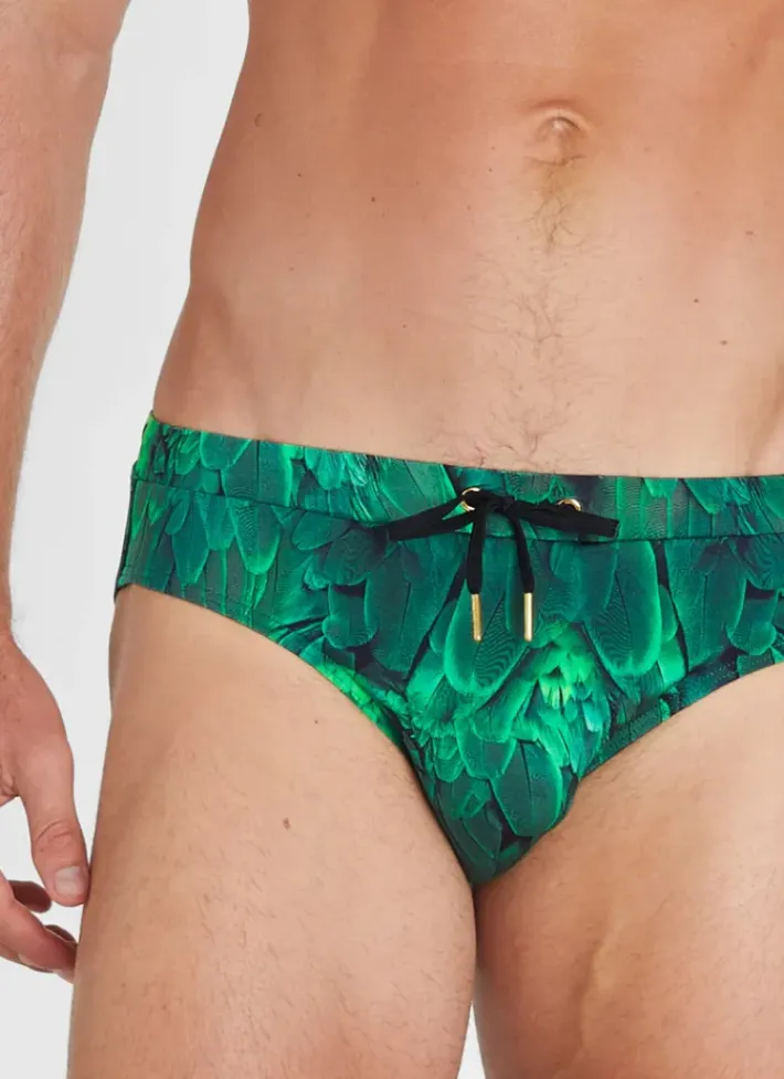 Aqua Blu Racer Briefs