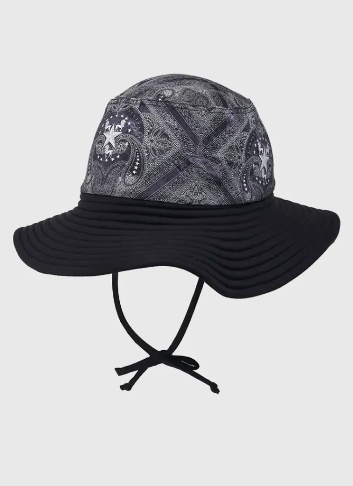 Kids/BOY Aqua Blu Lycra Bucket Hat