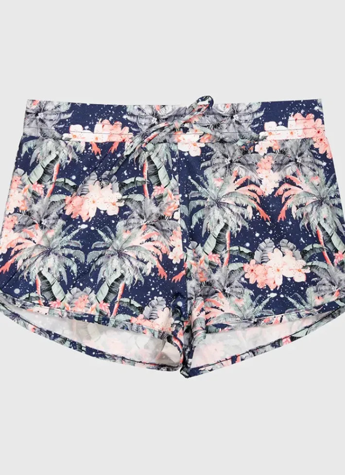 Kids Aqua Blu Lycra Boardshorts