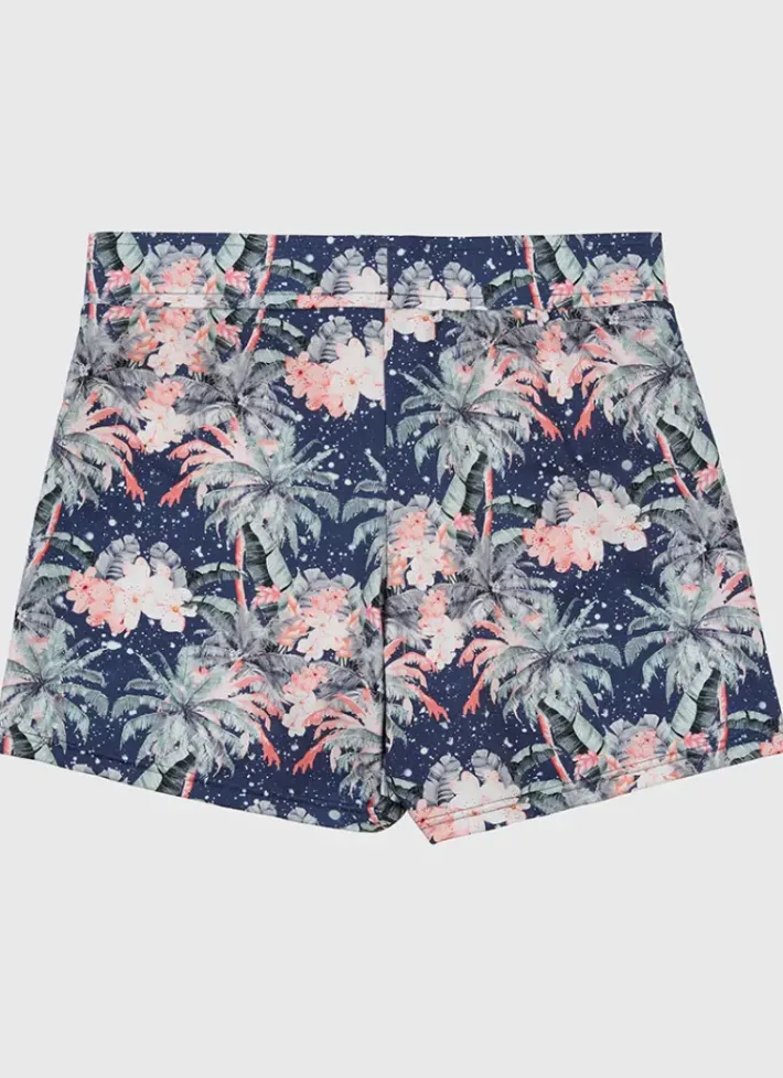 Kids Aqua Blu Lycra Swim Shorts