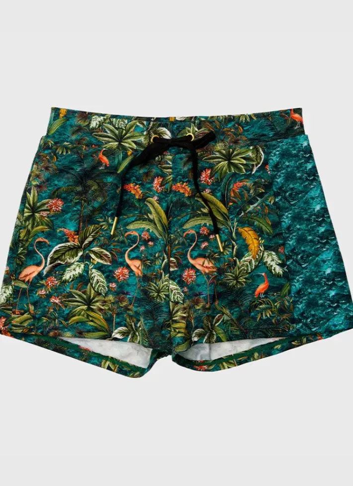 Kids/BOY Aqua Blu Lycra Swim Shorts