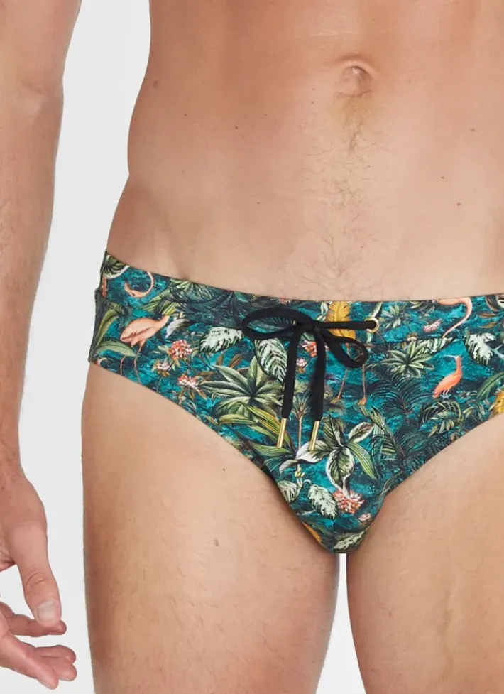 Aqua Blu Racer Briefs