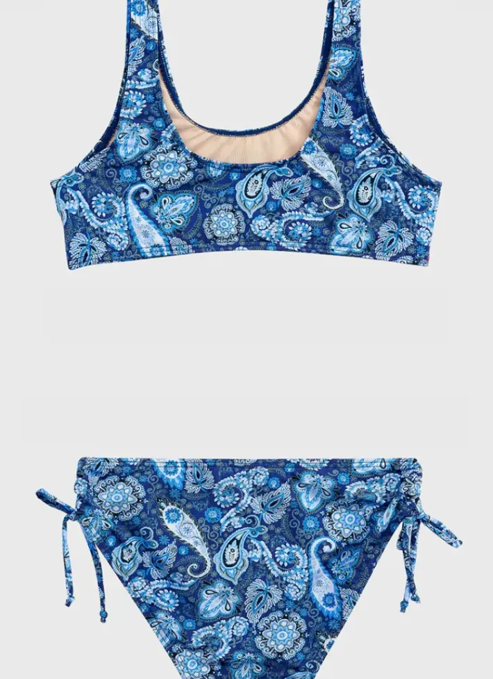 Kids Aqua Blu Active Bikini Set