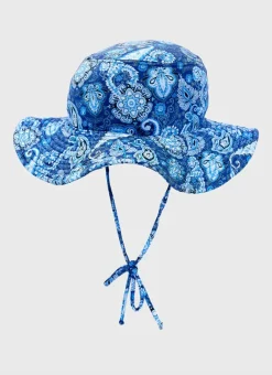 Kids Aqua Blu Lycra Hat