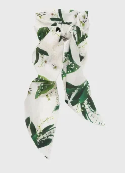 Women Aqua Blu Lily Scarf
