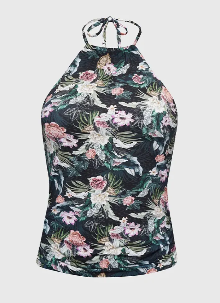 Women Aqua Blu Lawley Tankini
