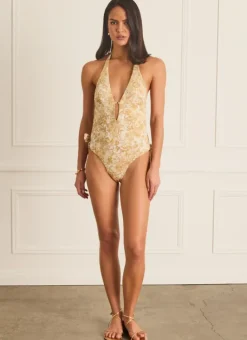 Women Aqua Blu Tracey One Piece